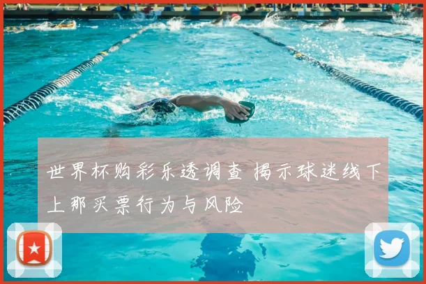 世界杯购彩乐透调查 揭示球迷线下上那买票行为与风险